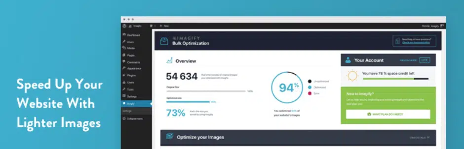 10 Alat Teratas untuk Mengoptimalkan Gambar di WordPress untuk Performa Situs Lebih Baik - Imagify