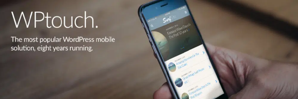 より良いモバイルレスポンシブウェブサイトのための8つのWordPressプラグイン-WPtouch