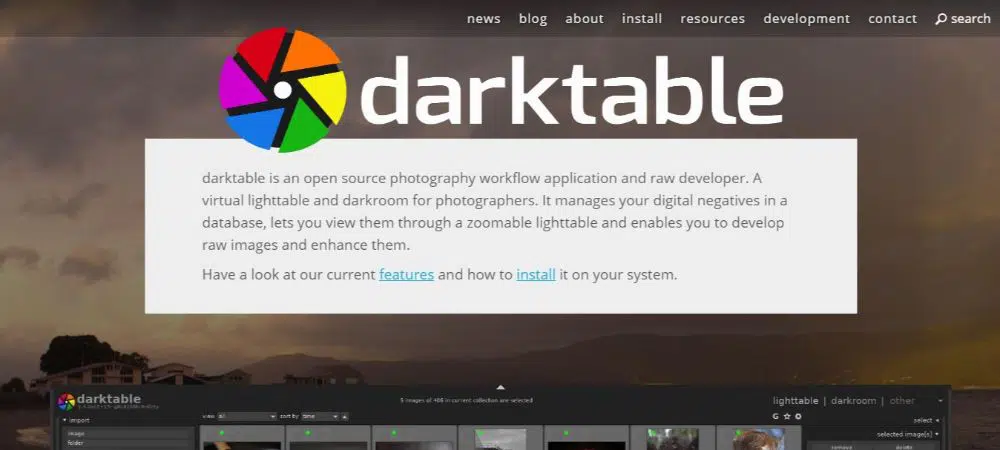 Dakrtable - una delle alternative ad Adobe Photoshop