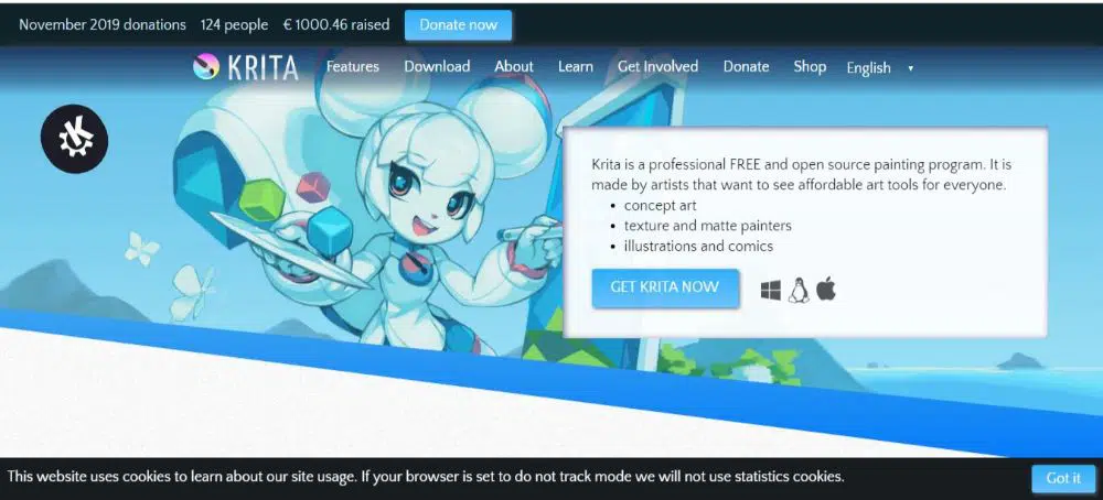 Krita - Software invece di Photoshop