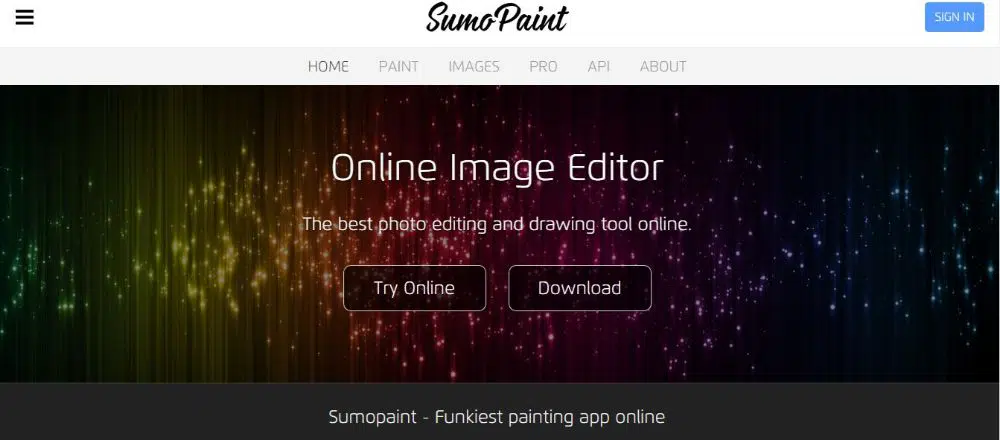 SumoPaint - ทางเลือกแทน Photoshop ของ Adobe