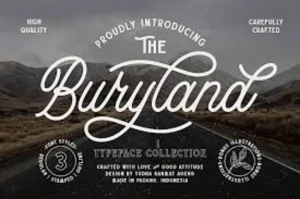 مغامرة Buryland-Cursive-Free Flow-Adventure