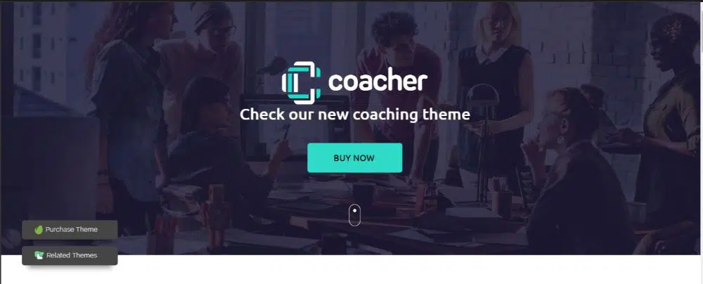 12 oszałamiających motywów WordPress dla trenerów życia- Coacher