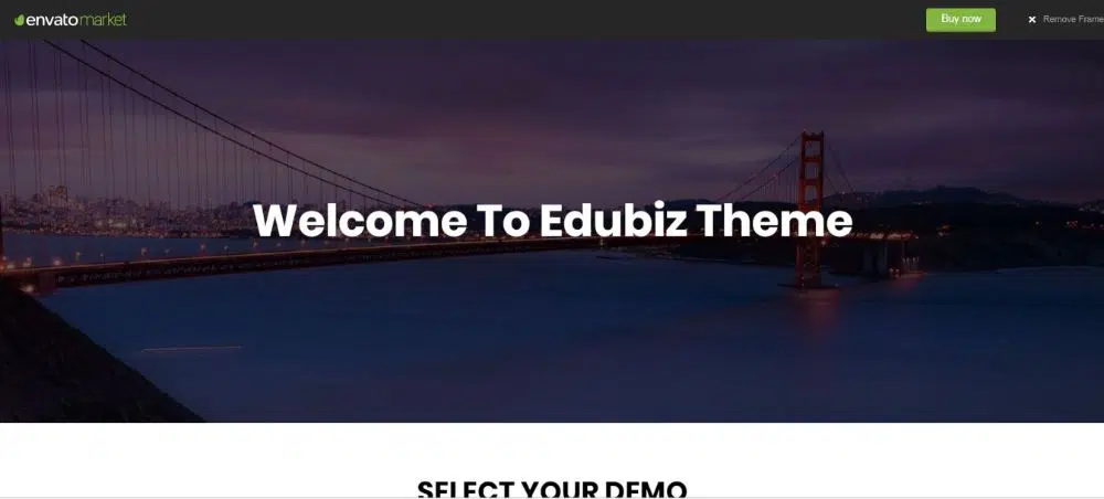 Edubiz - การศึกษาที่ทรงพลัง หลักสูตร Drupal 8.7 ธีม: