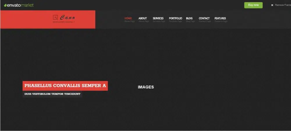 Cano-Responsive Drupal 7 Tema: