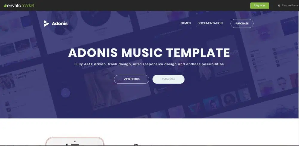 Adone | Modello di sistema musicale