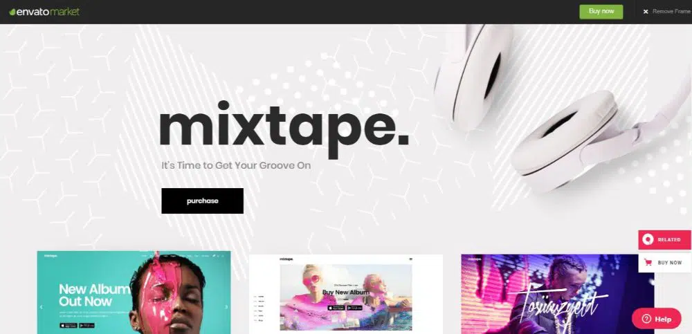 Mixtape - Tema musical para artistas e festivais