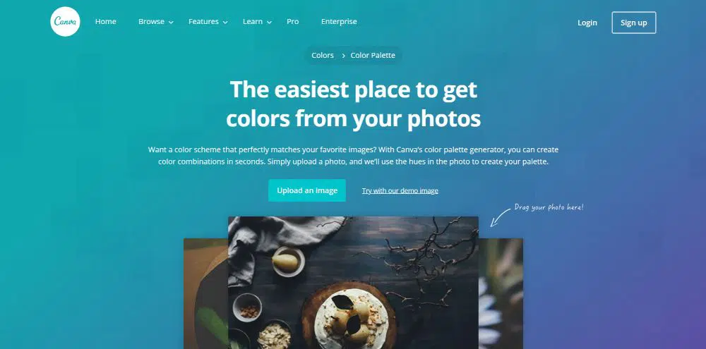 Canva - Generadores de esquemas de color para usar en 2020