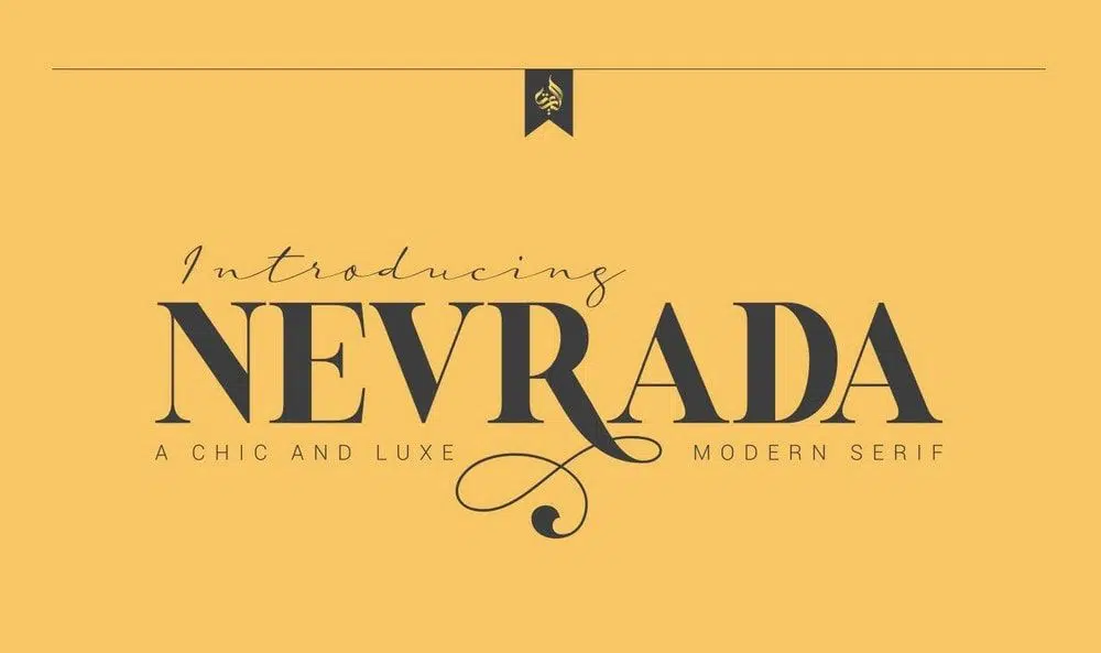 แบบอักษรฟรี - nevrada