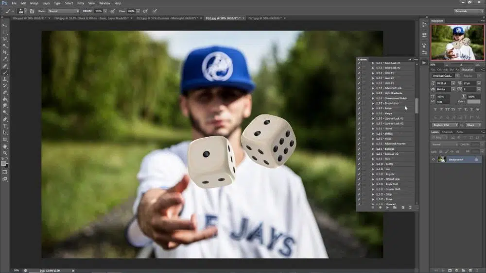 Photoshop Actions- วิธีสร้างการกระทำใน Photoshop