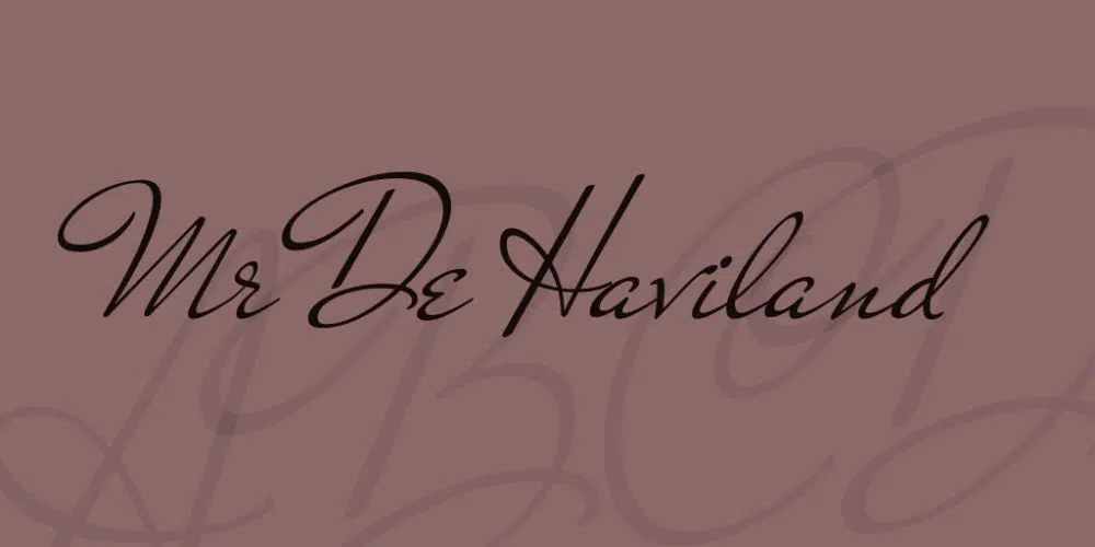 domnule De Haviland