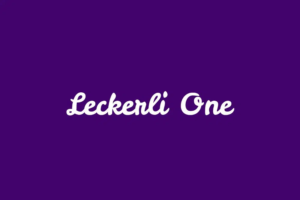 Leckerli Unu