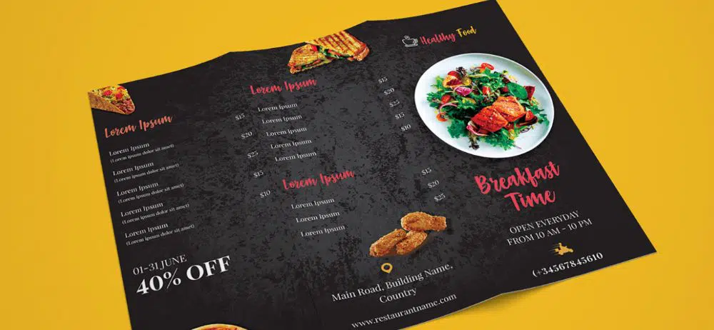 Brochure ristorante