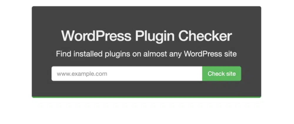 Verificator de pluginuri WordPress