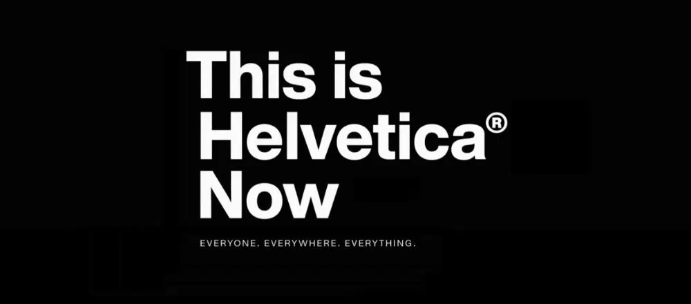 Helvetica teraz