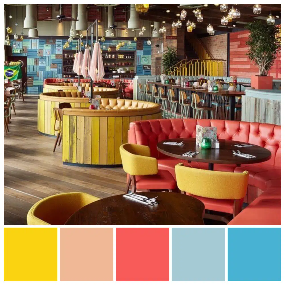 Conseils pour la conception de l'image de marque d'un restaurant - Couleur