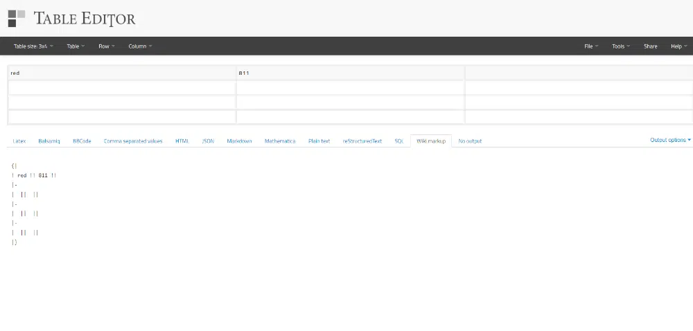 Las mejores herramientas gratuitas para crear tablas en línea: Truben