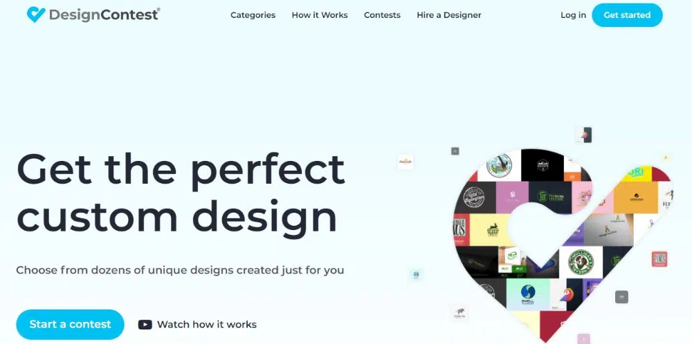 Meilleurs sites Web de concours de design : DesignContest