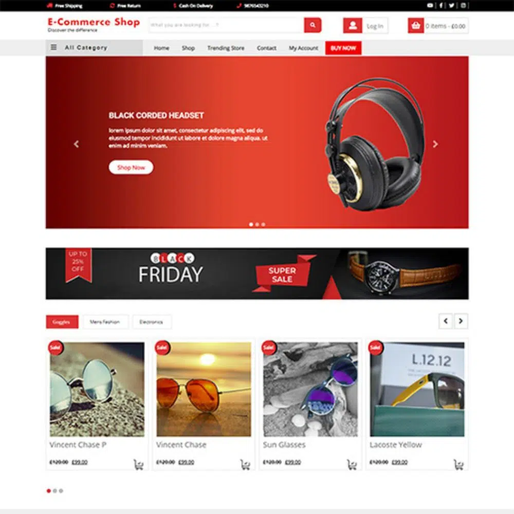 WordPress-Theme für Dropshipping: VW E-Commerce