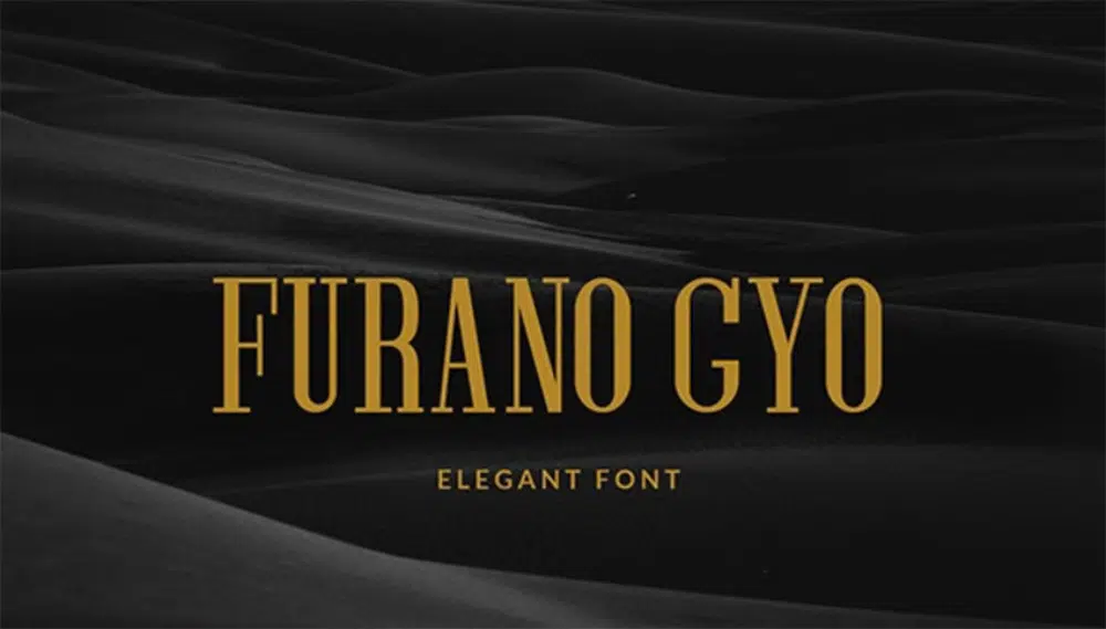 Tüm tasarımcıların sahip olması gereken en yeni Monospace Fonts: Furano Gyo