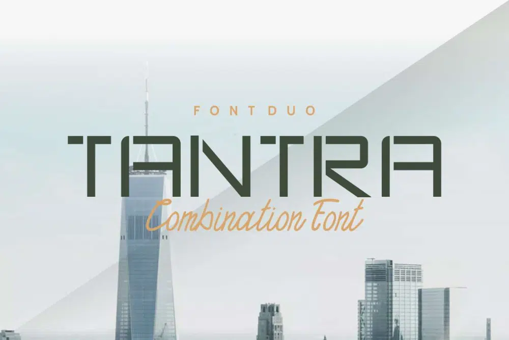 Las fuentes Monospace más nuevas que todos los diseñadores deben tener: Tantra Trio