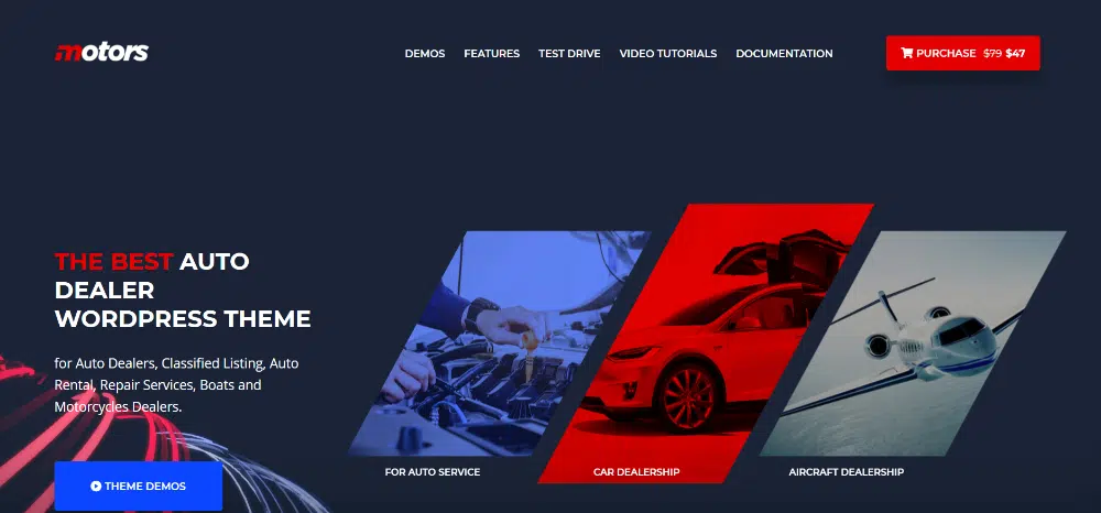 Tema WordPress yang Menakjubkan untuk Dealer Mobil: Motor