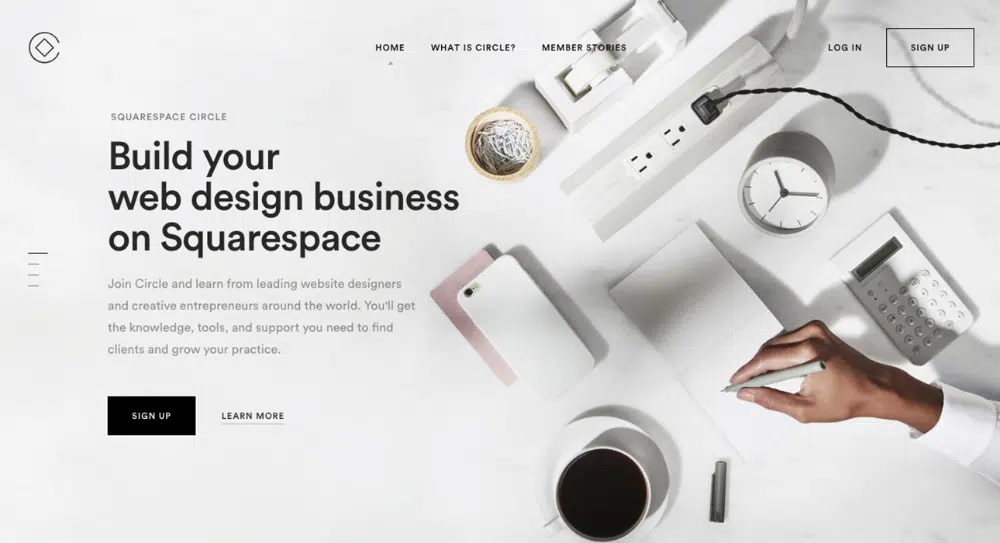 Las mejores alternativas de WooCommerce: Squarespace