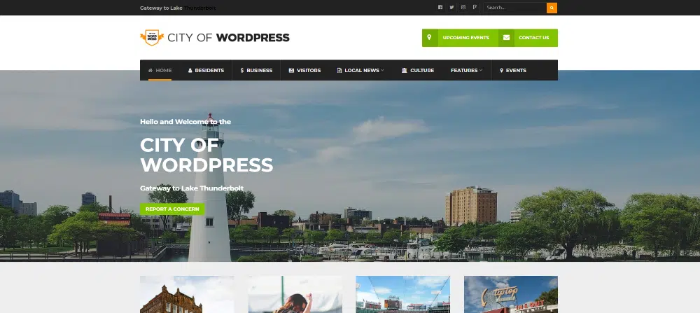 政府门户网站的 14 个 WordPress 主题：WP 市