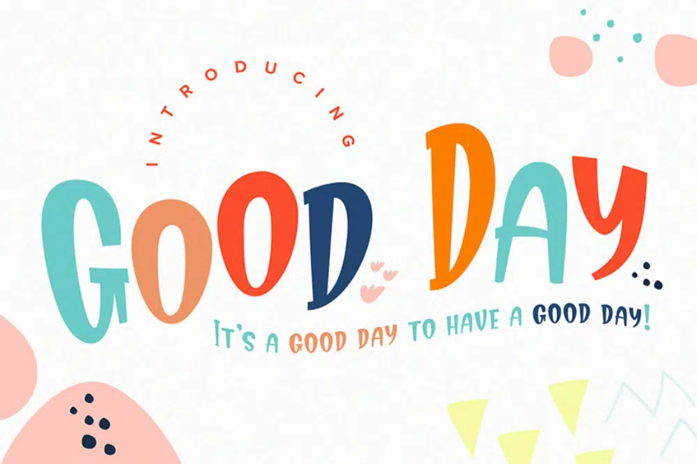 Font Komik terbaik untuk desainer: Good Day Retro