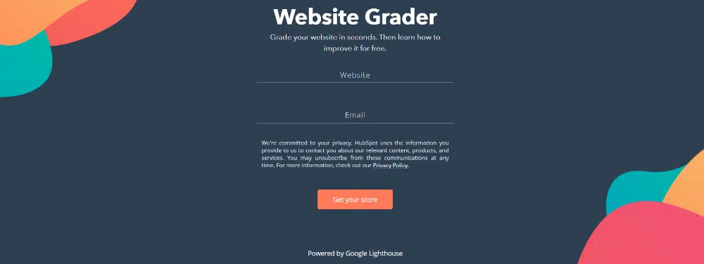 Website-Tools, die Sie vor dem Start Ihrer Website verwenden sollten: Website Grader