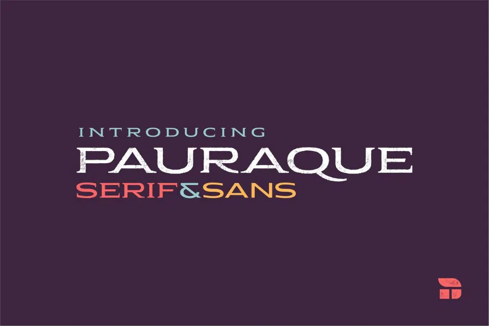 Font Industri Gratis untuk Desainer: Pauraque