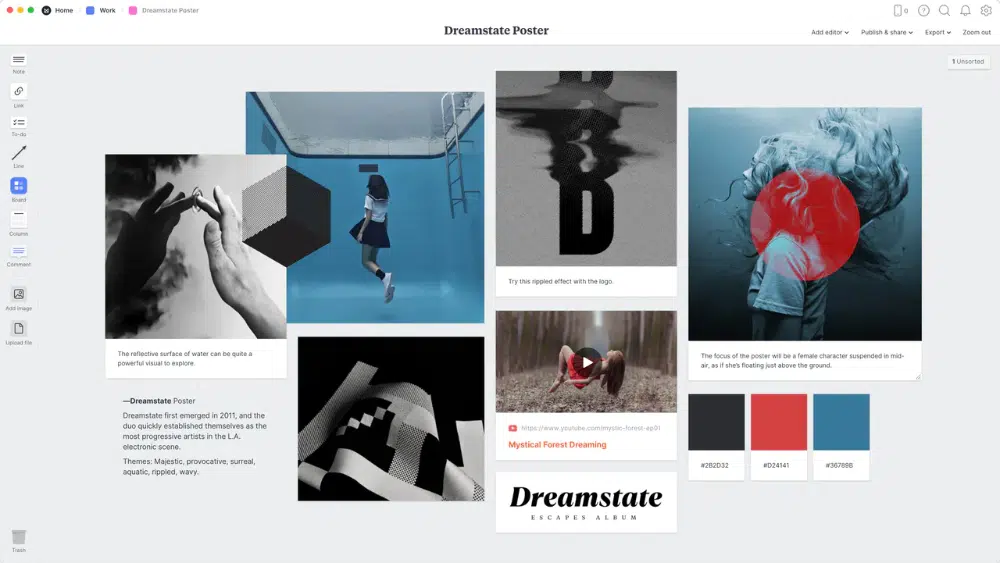 Cómo convertirte en un mejor diseñador en 30 días: Crear Moodboard