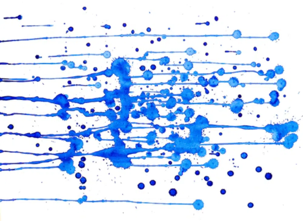 Tasarımcılar için Ücretsiz Güzel Suluboya Dokuları ve Desenleri: Suluboya Damlacıkları