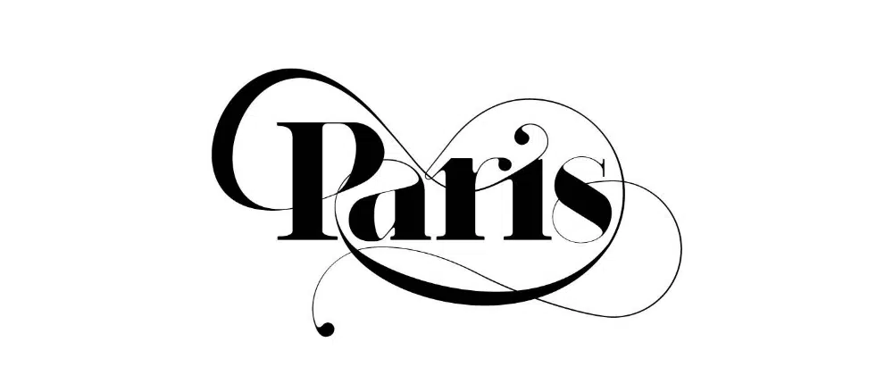 Glamouröse Schriftarten für Designer, die in der Modebranche arbeiten: Paris