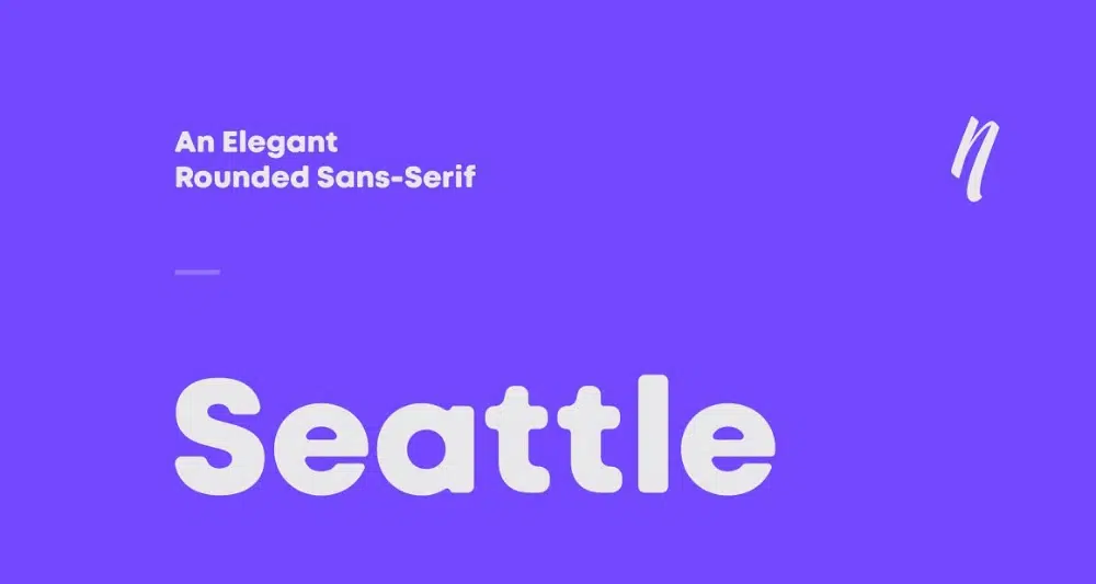 宣传册和传单的最佳字体：Seatle Sans