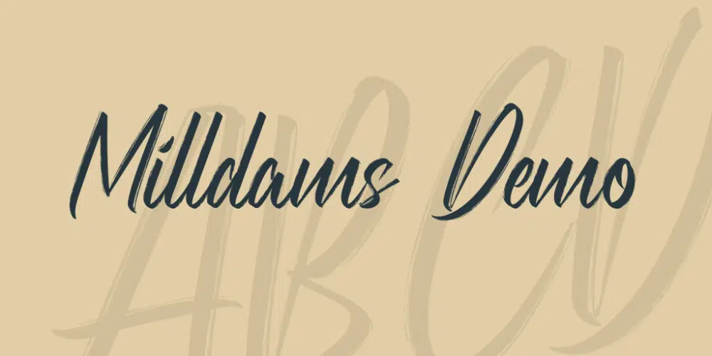 宣传册和传单的最佳字体：Mildams