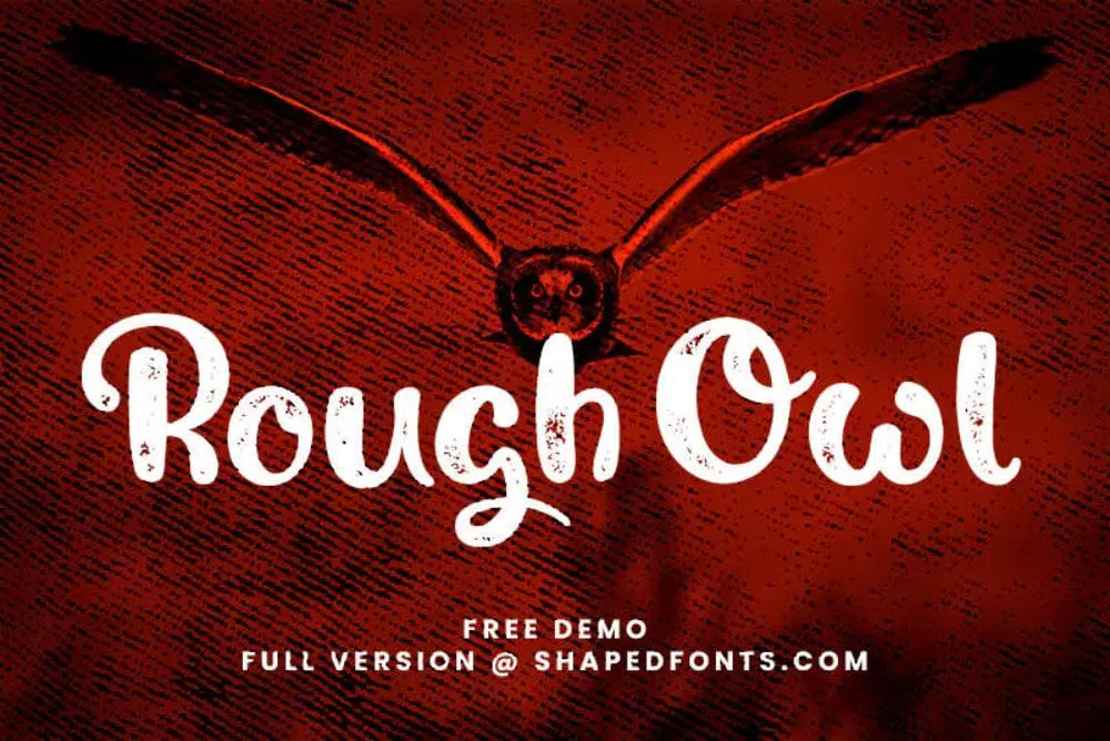 Polices cinématographiques gratuites pour les vidéos : Rough Owl