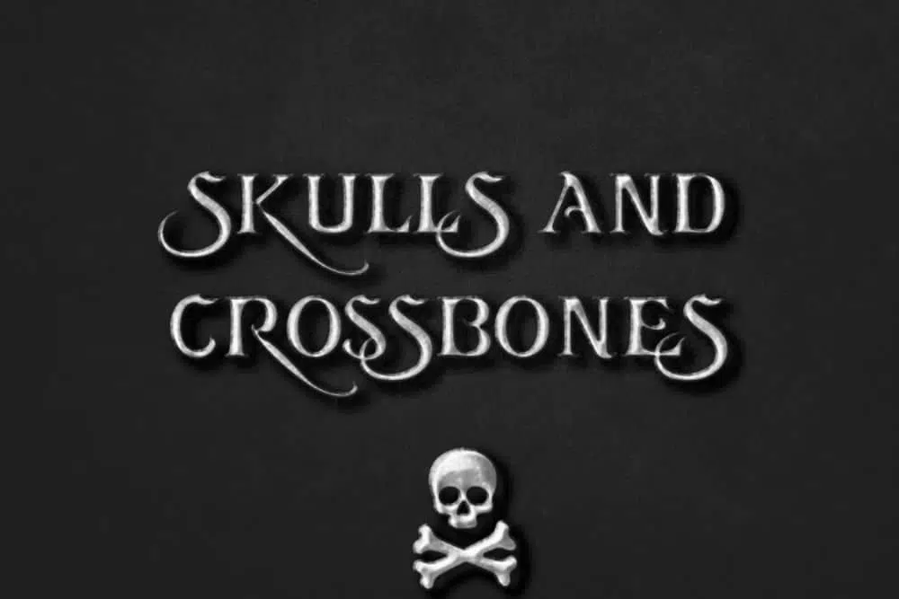 Font cinematografici gratuiti per i video: Skulls & Crossbones