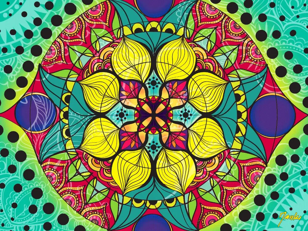 Kostenlose Mandala-Designs: Digitales Mandala