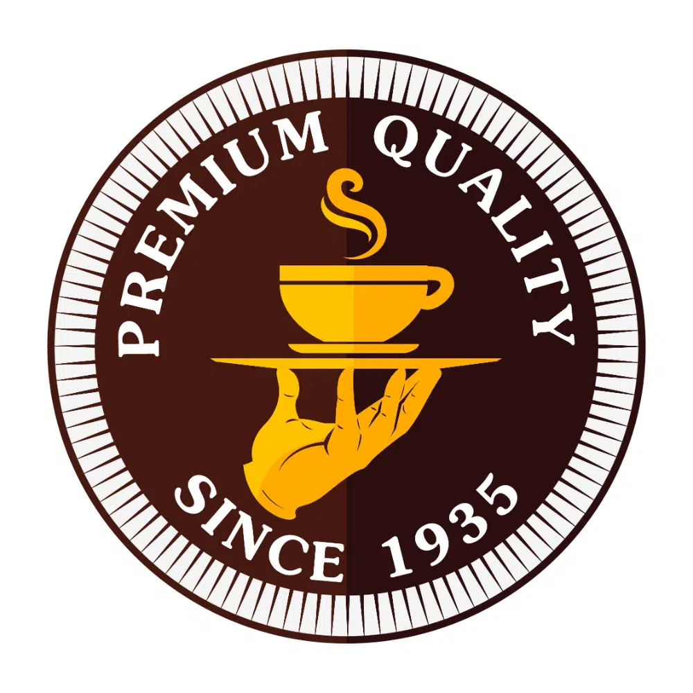 Șabloane gratuite de logo-uri pentru alimente extrem de utile: Logo vintage cafea