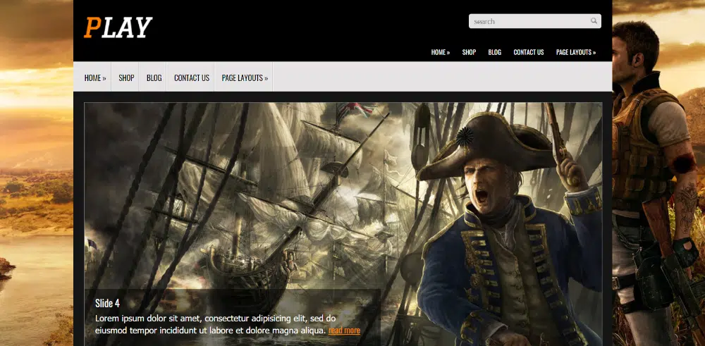 WordPress-Themes für Spieleentwickler: Play