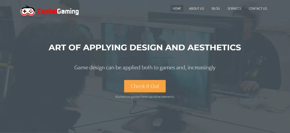 Thèmes WordPress pour les développeurs de jeux : Capital Gaming