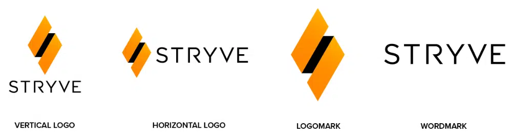 Lista di controllo del logo definitiva da seguire prima di inviare il logo a un cliente: variazioni di orientamento