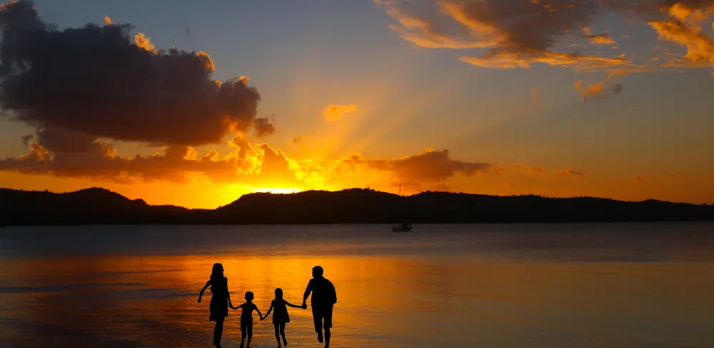 Arrière-plans de ciel incroyables gratuits pour les concepteurs: fond de ciel de vacances en famille