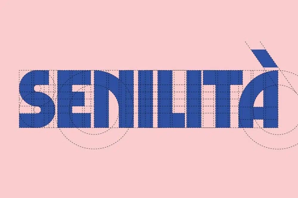 Fontes fortes gratuitas para cabeçalhos de sites: Senilita