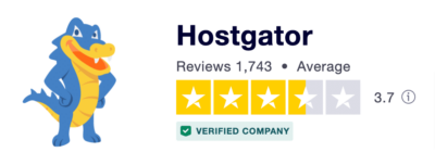 Hostgator Trustpilot 評論