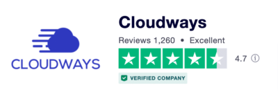 Recensioni di Cloudways Trustpilot