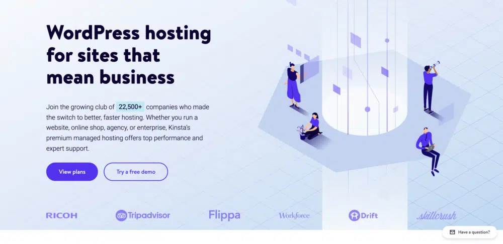 Kinsta: Penyedia Hosting WordPress Terbaik