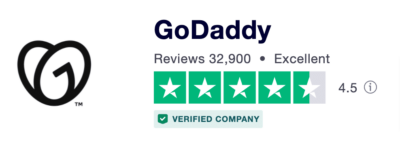 GoDaddy Trustpilot 評論