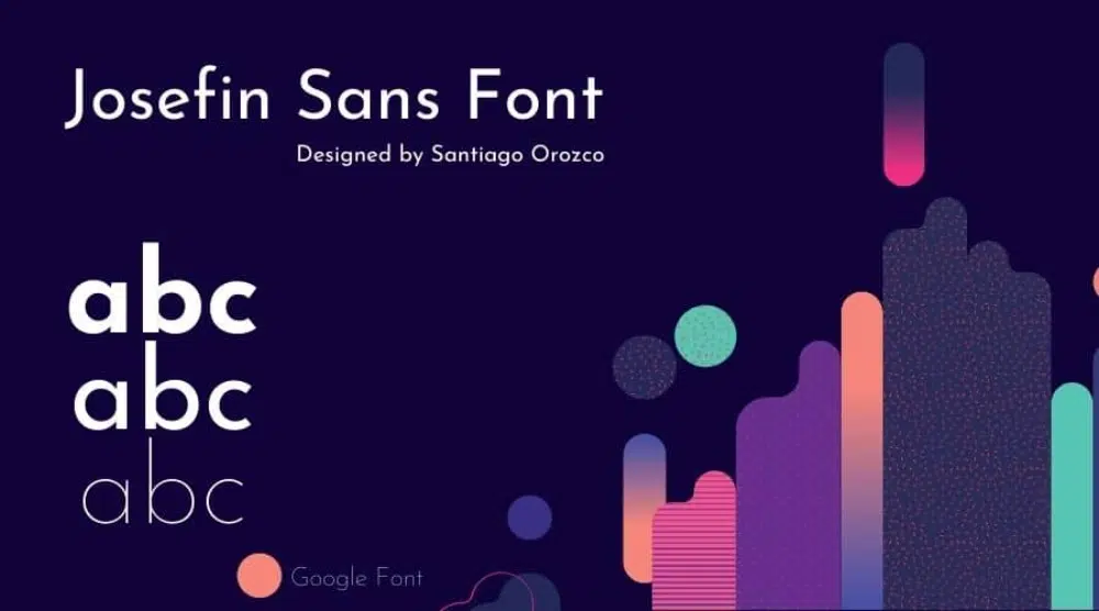 Josefin Sans - web güvenli yazı tipi